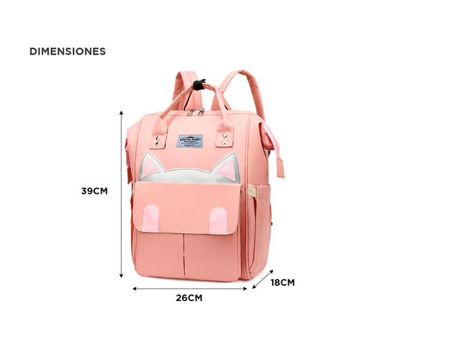 Mochila Antirobo Mujer Gadnic Impermeable 17L - 4