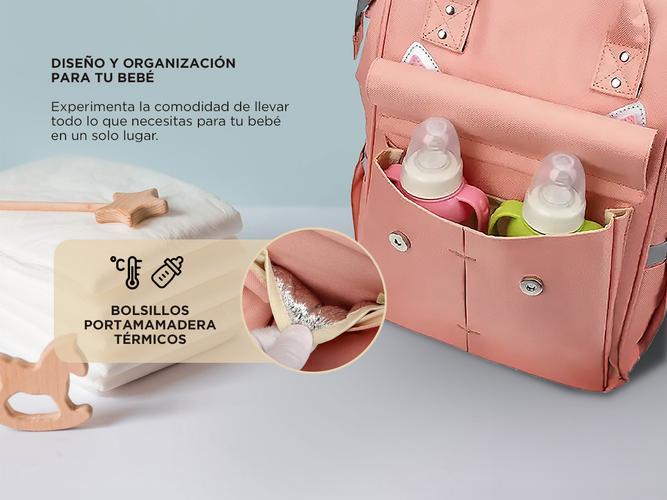 Mochila Maternal Impermeable South Port Gran Capacidad - 2