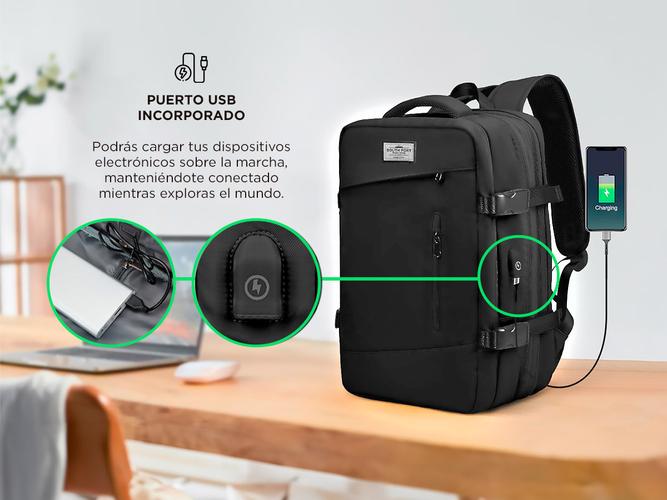 Mochila de Viaje Para Equipaje South Port MCH228 Impermeable Usado - 2