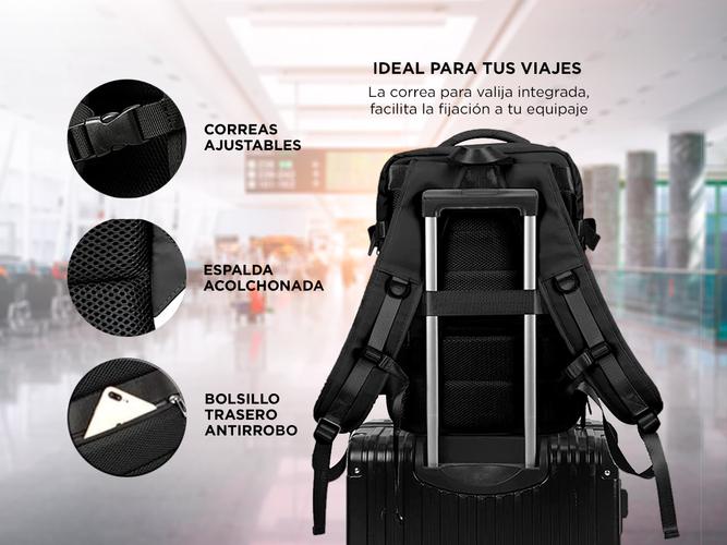 Mochila de Viaje Para Equipaje South Port MCH228 Impermeable Usado - 4