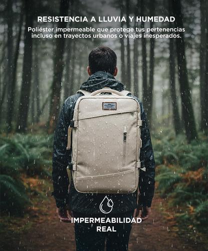 Mochila de Viaje South Port MCH228 Expansible Para Equipaje Con Puerto USB Impermeable - 2