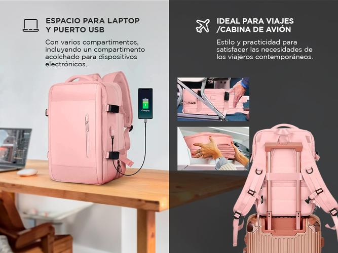 Mochila de Viaje Gadnic Expansible Impermeable  - 2