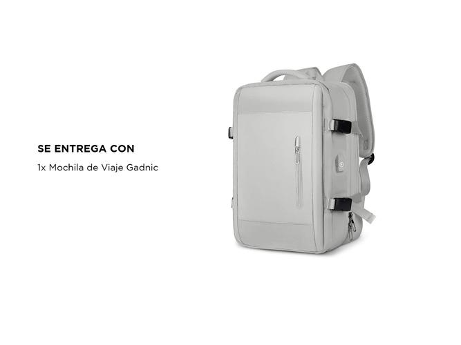 Mochila de Viaje Gadnic Expansible Impermeable  - 5