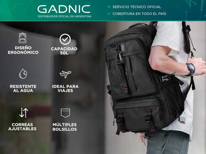Mochila para Viajes Gadnic 50 litros - 1