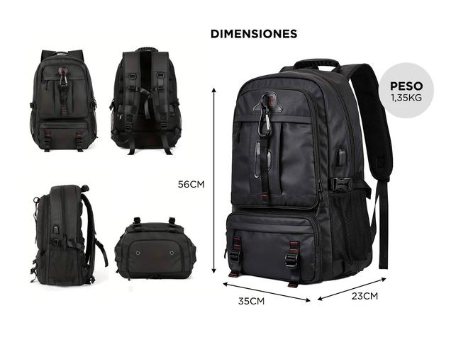Mochila para Viajes Gadnic 50 litros - 5