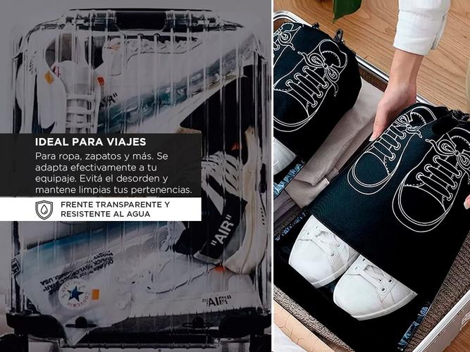 Kit x10 Bolsas de Viaje Gadnic Para Zapatos Impermeable - 2
