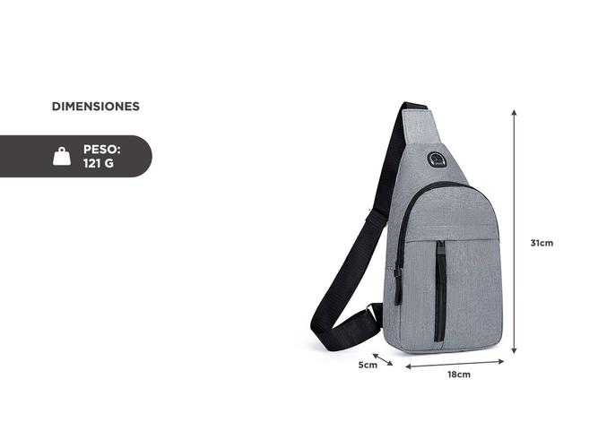 Bolso bandolera Gadnic de un Hombro - 4