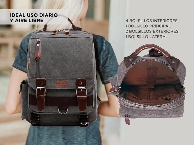 Mochila Gadnic Diseño Vintage - 2