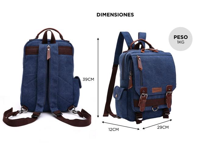 Mochila Gadnic Diseño Vintage - 4