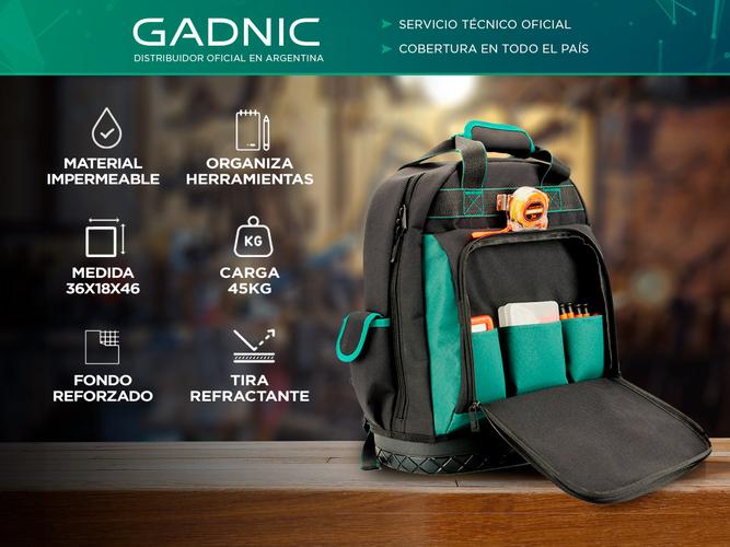 Mochila Portaherramientas Gadnic Carga Máx 45 kg - 1