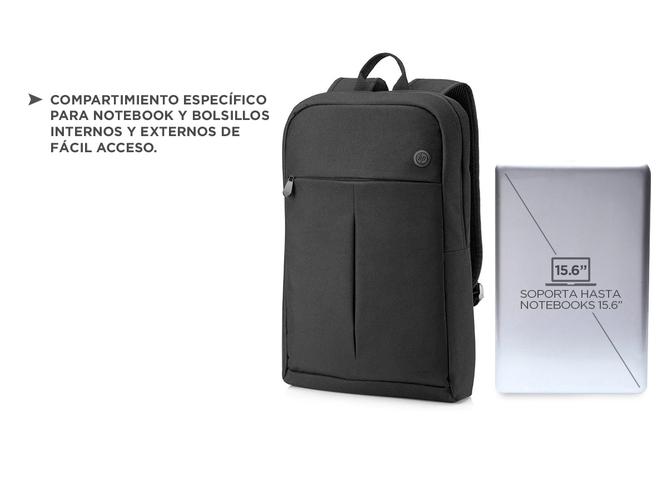 Mochila Hp 15.6 Prelude Row Backpack 2mw63aa Notebook 15.6 - 2