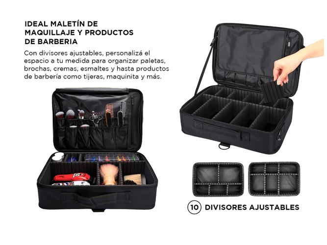 Bolso de Maquillaje Gadnic BR20 Organizador de Cosméticos - 3