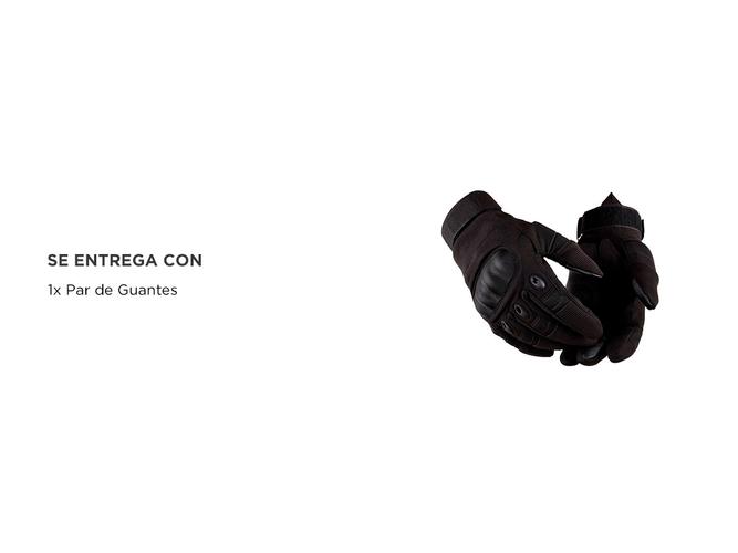 Guantes Para Moto Street Pro Con Protección Y Dedo Táctil Palma Con Grip - 5