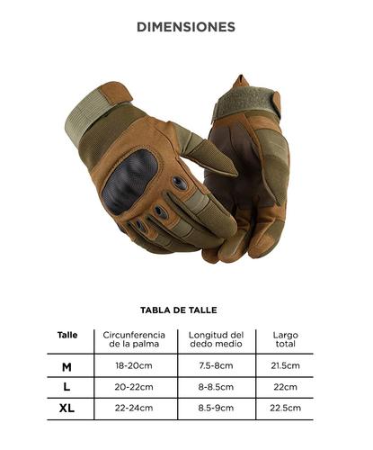 Guantes Para Moto Street Pro Con Protección Y Dedo Táctil Palma Con Grip - 5