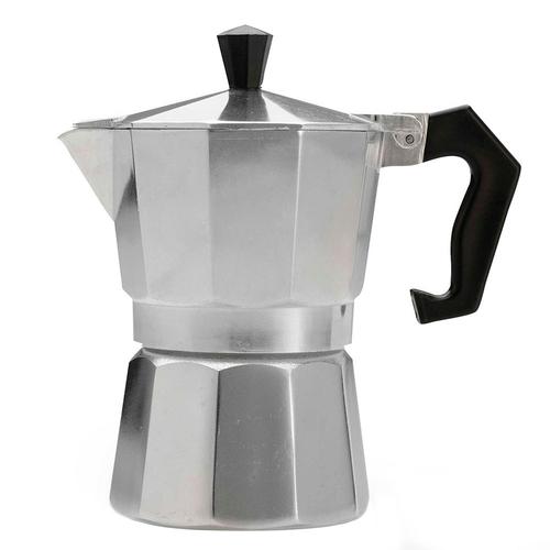Cafetera Gadnic Moka Express manual plateada italiano  3 Tazas - 0