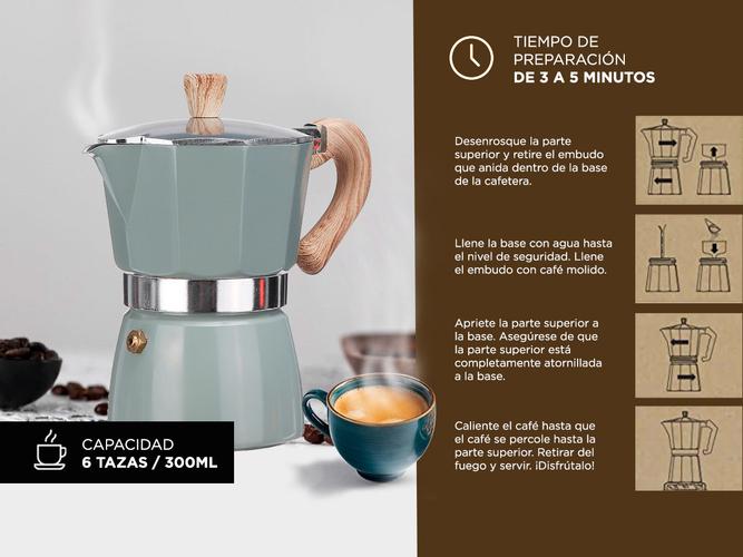 Cafetera Moka Cuk By Gadnic MK60P Tipo Italiana  - 3