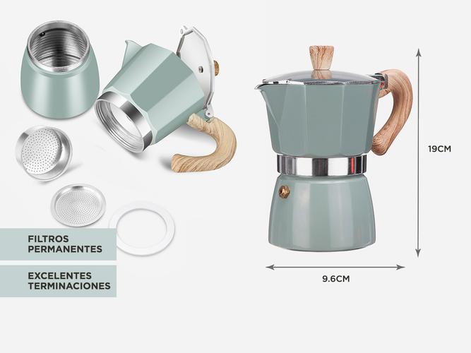 Cafetera Moka Cuk By Gadnic MK60P Tipo Italiana  - 4