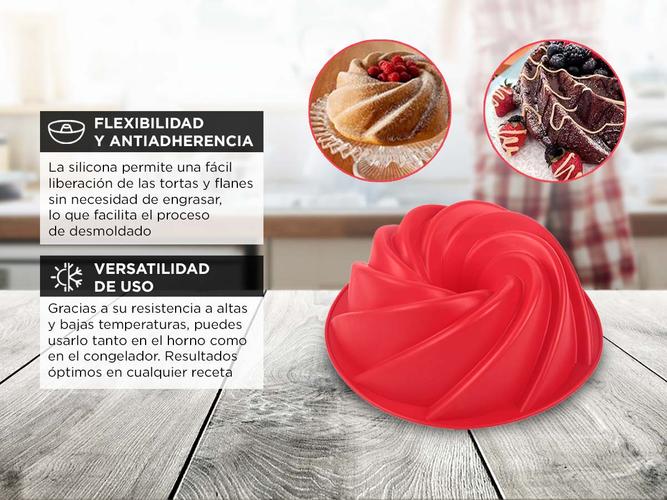 Molde para Tortas Gadnic Flanera de Silicona - 2