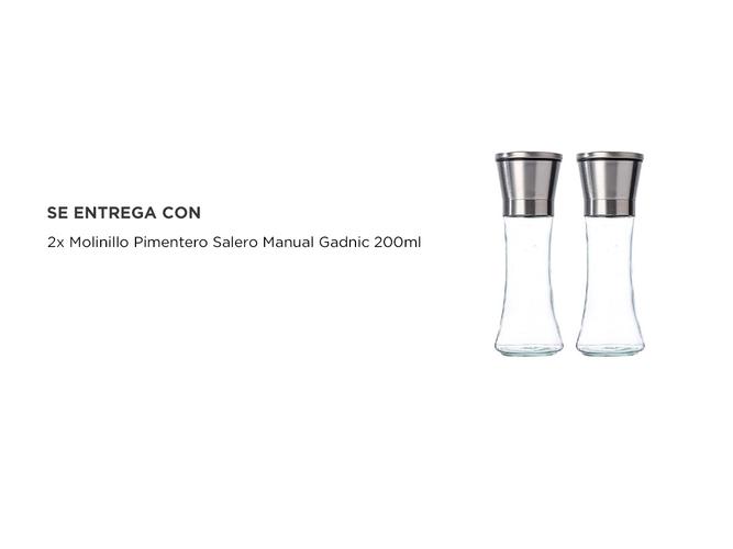 Set X2 Molinillo Pimentero Cuk By Gadnic Moledor Manual  - 4