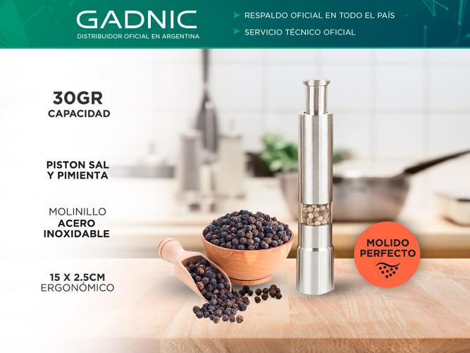 Kit Cafetera Aeropress Cukpress Gadnic + Molinillo Triturador de Café Manual Acero - 2