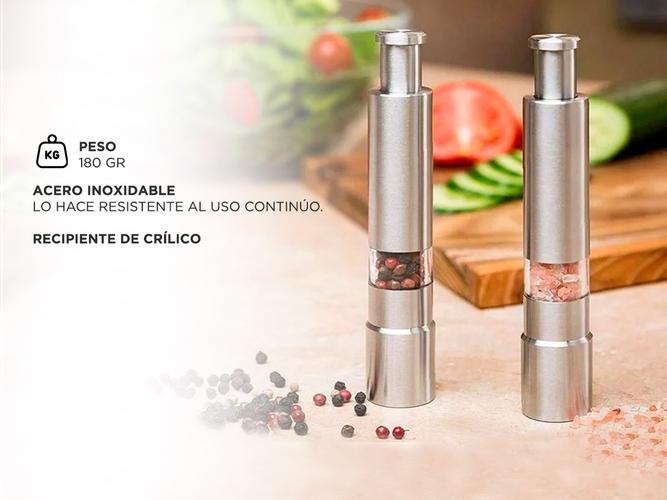 Kit Cafetera Aeropress Cukpress Gadnic + Molinillo Triturador de Café Manual Acero - 4