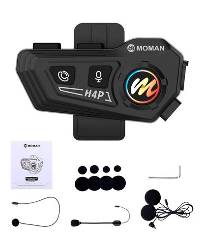 Auriculares Casco Moto Moman RS-H4P Reducción Ruido Bluetooth Resistente Al Agua  - 6