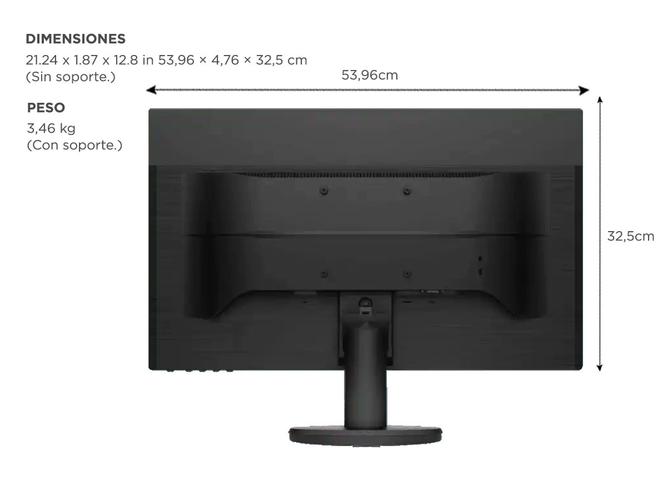 Monitor Led 24 Full Hd Hp P24v G4 Ips 60hz Hdmi Vga - 4