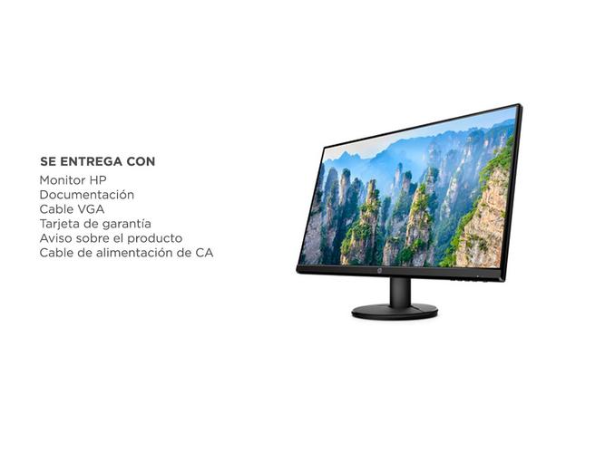 Monitor Led 24 Full Hd Hp P24v G4 Ips 60hz Hdmi Vga - 5