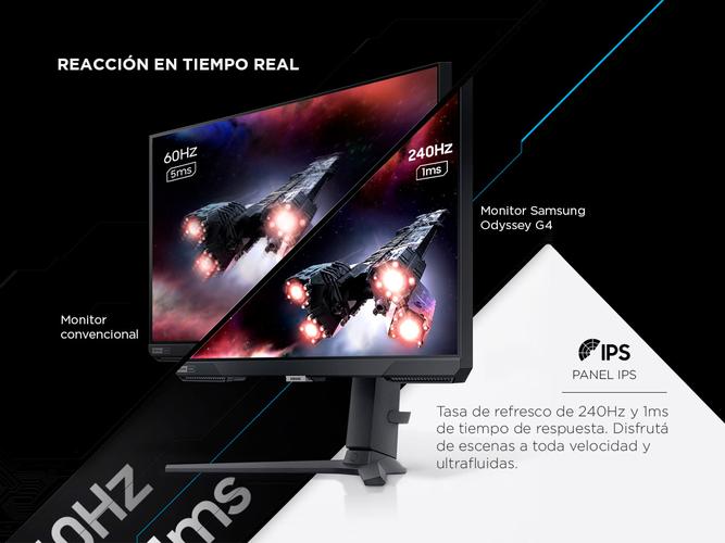 Monitor Gamer Samsung Odyssey G4 25 Pulgadas FHD 240Hz con panel IPS - 2