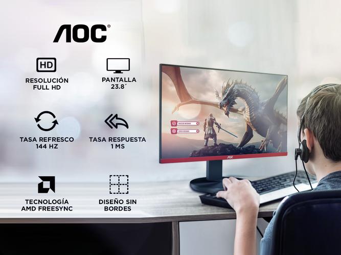 Monitor Gamer AOC 24