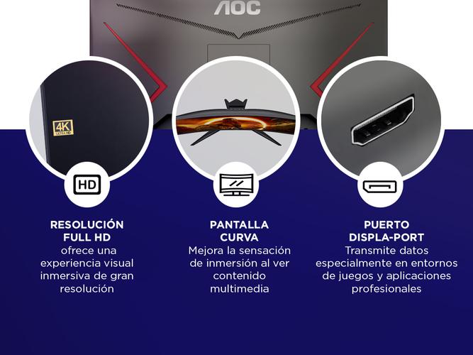 Monitor Curvo Gamer 27