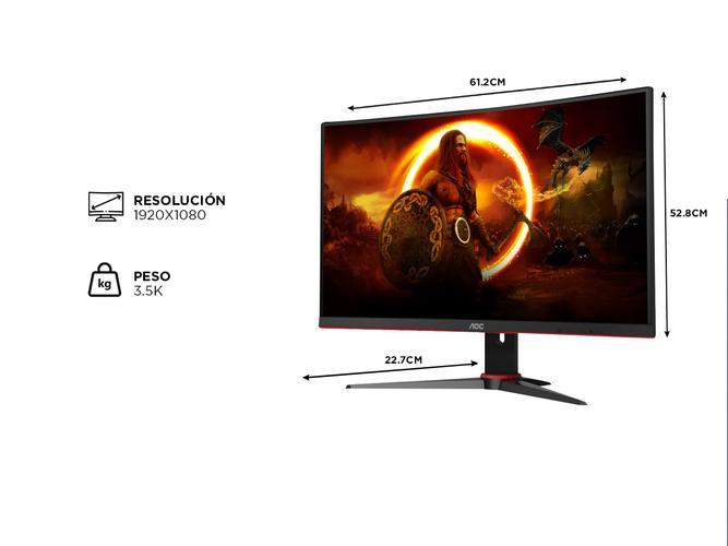 Monitor Curvo Gamer 27