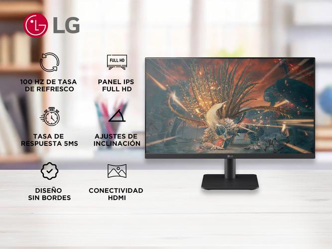 Monitor LG 24 LED MS500 Borderless 100 Hz 5ms - 1