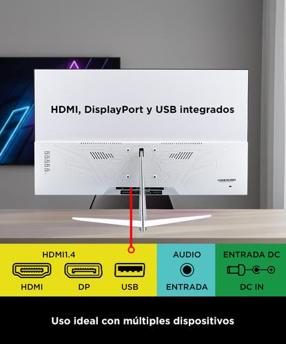 Monitor Gaming Gadnic 27 Plana IPS FHD 185 Hz Sin Bordes 1 Ms - 4