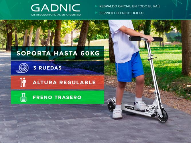 Monopatin Gadnic 3 Ruedas de Metal Reforzado  - 1