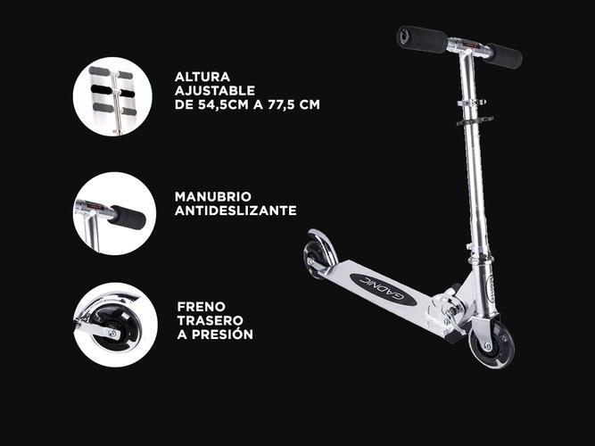 Monopatin Gadnic Aluminio Reforzado Outlet - 4
