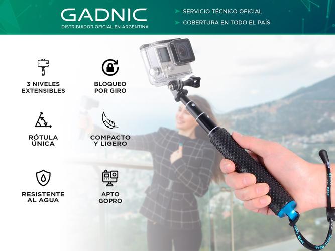 Palo Extensible Para Selfies Gadnic MNP65 Para Cámara Compacto  - 1