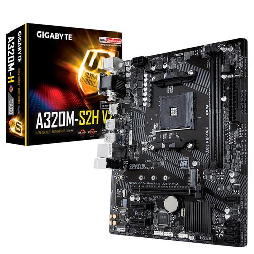 Motherboard Gigabyte A320M Ryzen AM4 HDMI VGA USB 3.0 - 0