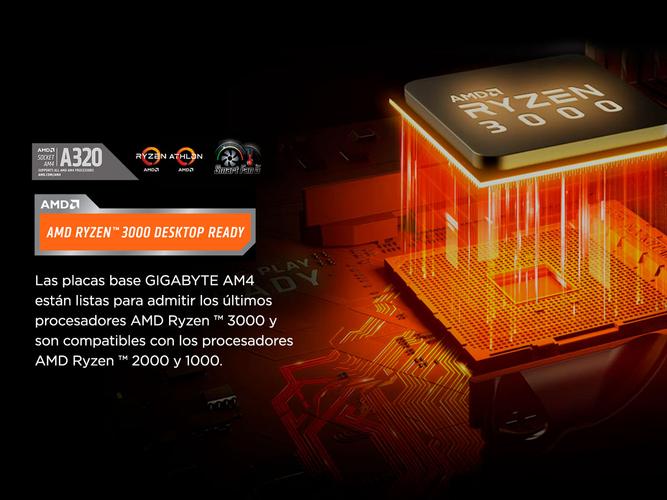 Motherboard Gigabyte A320M Ryzen AM4 HDMI VGA USB 3.0 - 2