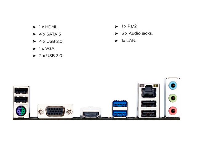 Motherboard Gigabyte F2A68HM-H AMD FM2+ HDMI VGA - 5