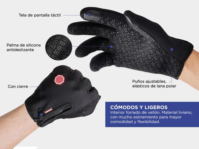 Guantes Tacticos Gadnic Touchscreen Ciclismo Moto - 3