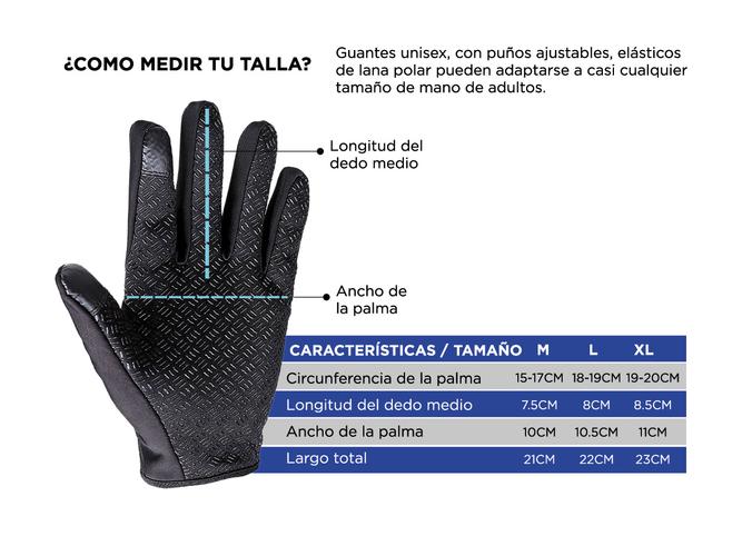 Guantes Tacticos Gadnic Touchscreen Ciclismo Moto - 5