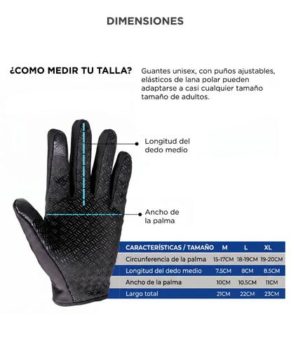 Guantes Tacticos Gadnic Touchscreen Ciclismo Moto Outlet - 5