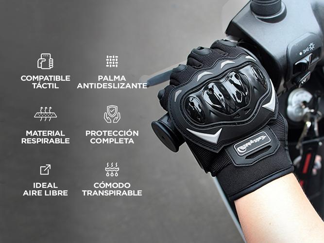 Guantes de Moto Riding Tribe con Protección de Nudillos y Palma - 1