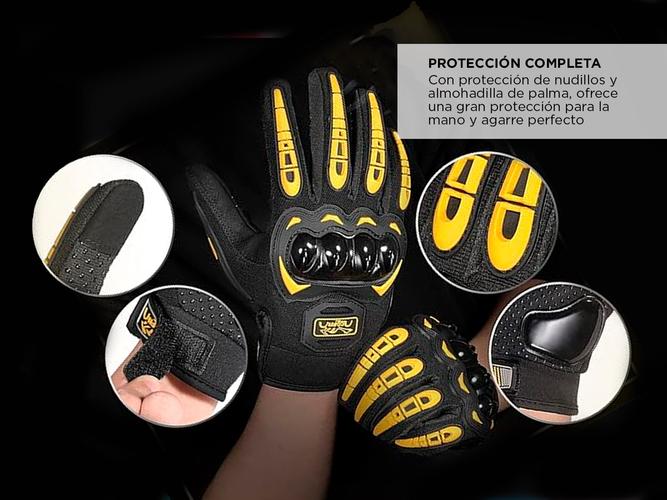 Guantes de Moto Riding Tribe con Protección de Nudillos y Palma - 2