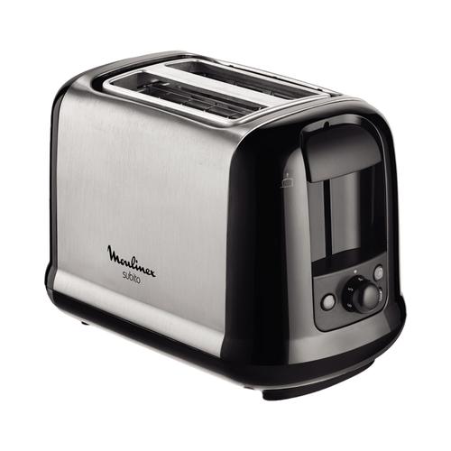 Tostadora Moulinex Subito 3 7 Niveles 720W Descongela Acero Lt2608ar - 0