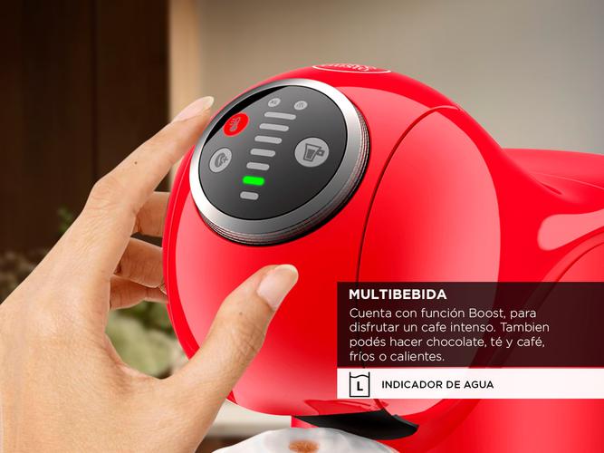 Cafetera Dolce Gusto Genio s Plus Roja Moulinex Capsula Blanca  - 3