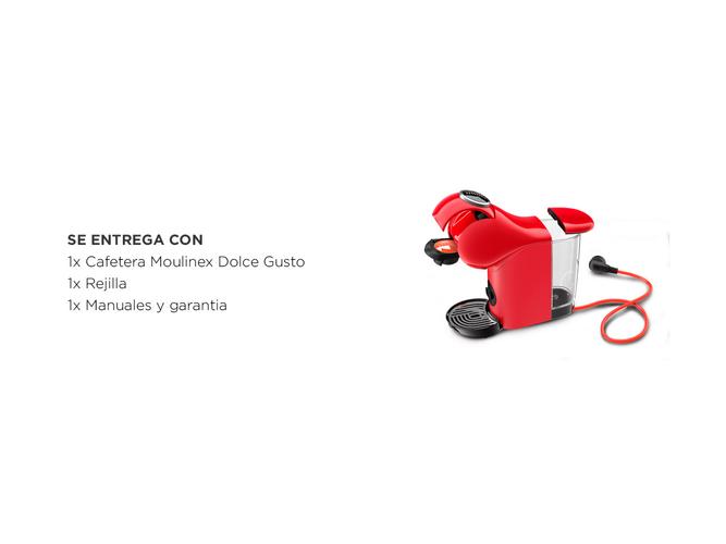 Cafetera Dolce Gusto Genio s Plus Roja Moulinex Capsula Blanca  - 5