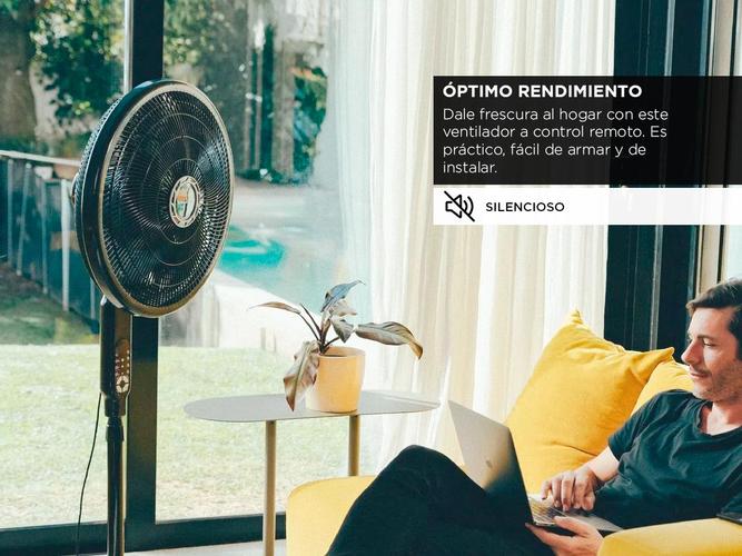 Ventilador Digital Moulinex 20 Control Remoto 95W  - 2