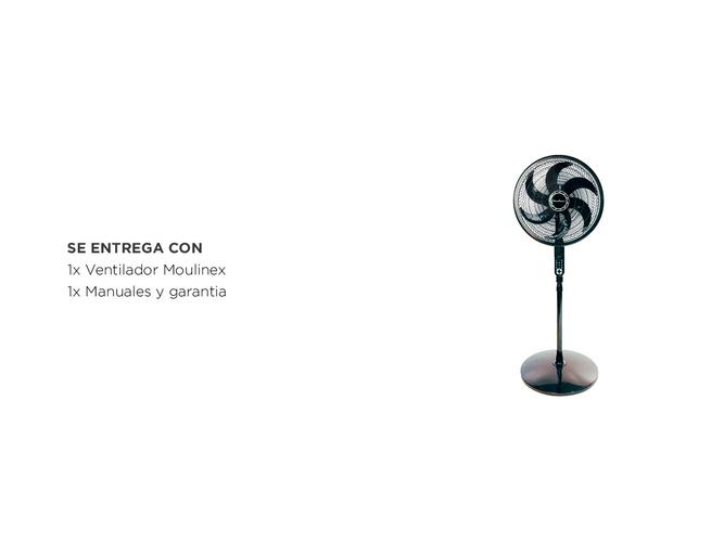 Ventilador Digital Moulinex 20 Control Remoto 95W  - 5